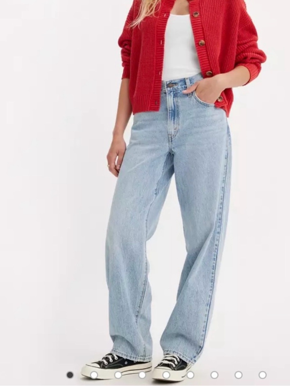 Levi’s Baggy Dad Jeans Light Wash Size 25